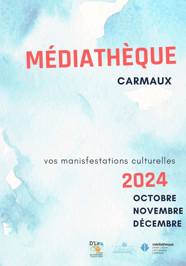 Publication: Médiathèque - événements second semestre 2024