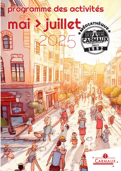 Publication: Médiathèque - événements mai > juillet 2025