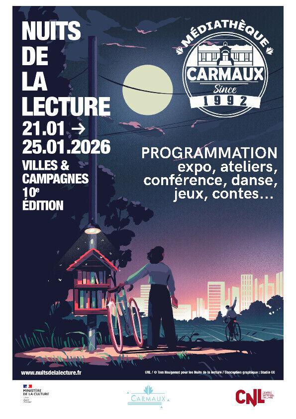 Publication: Nuits de la lecture 2026 - Programme
